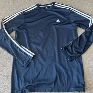 Adidas longsleeve performance wear 21x29 large
